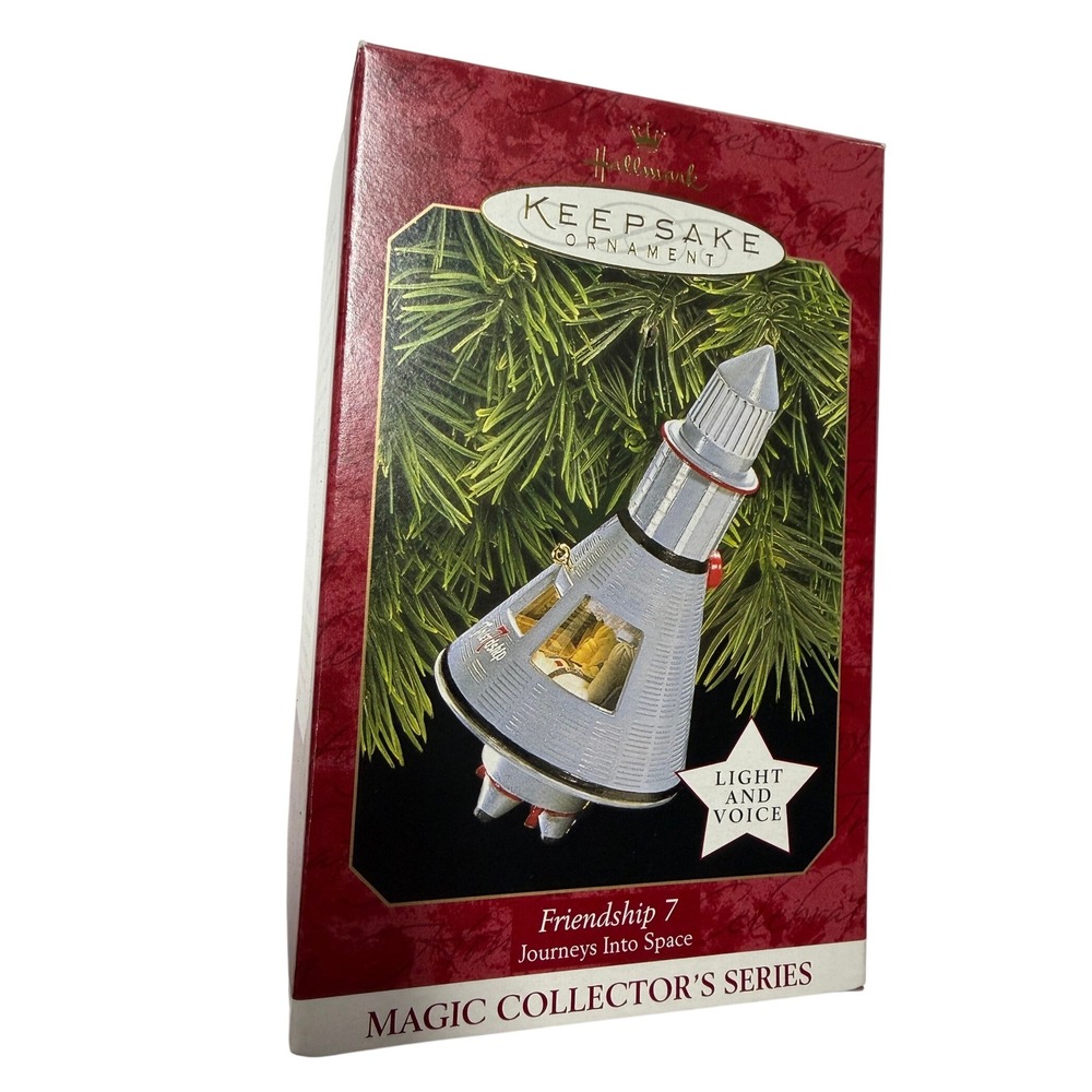 Hallmark Keepsake Ornament Friendship 7 Journeys Into Space Magic Series 1997